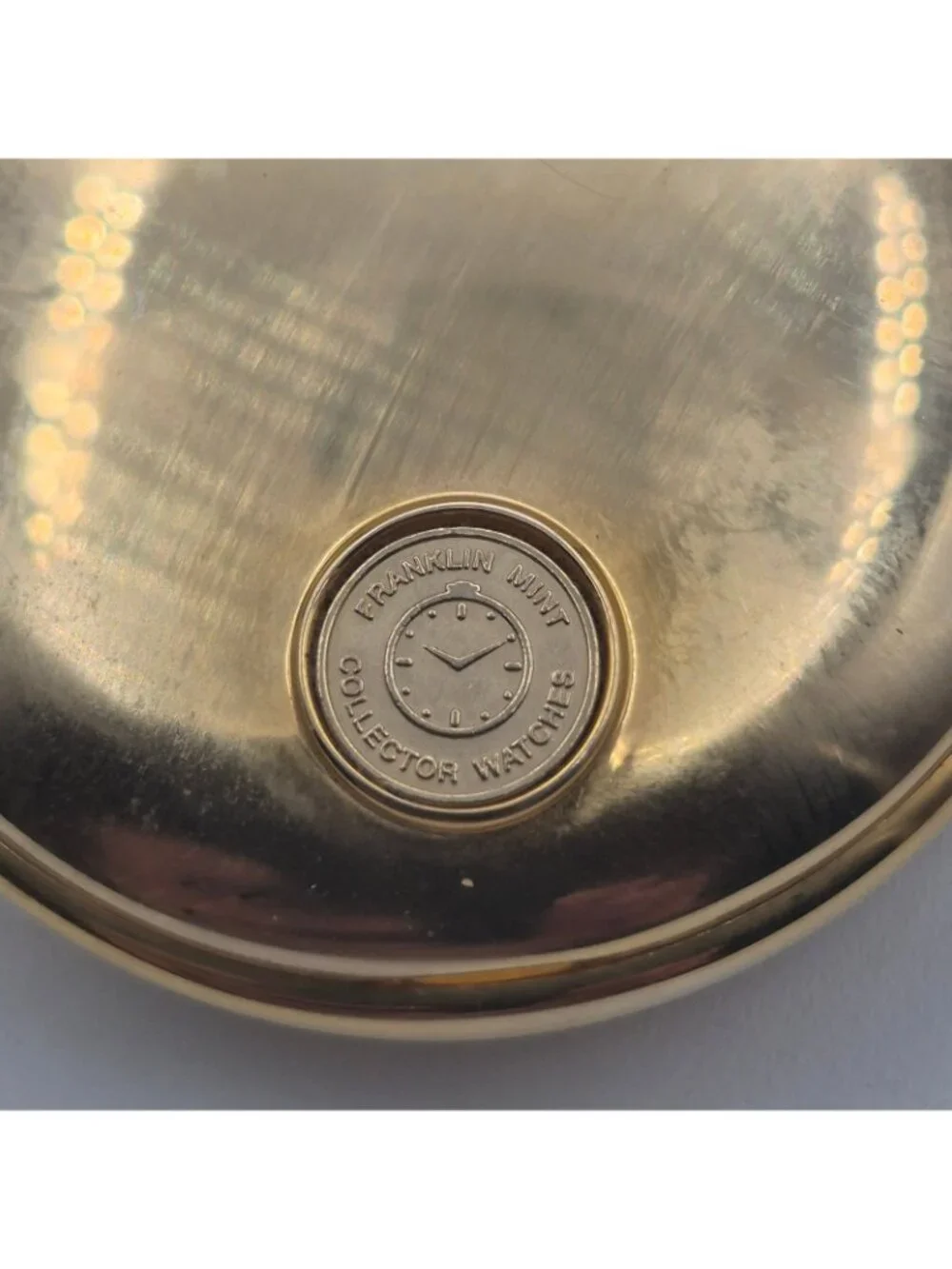 Vintage Rare Monopoly Pocket Watch Franklin Mint With Chain Watch Only